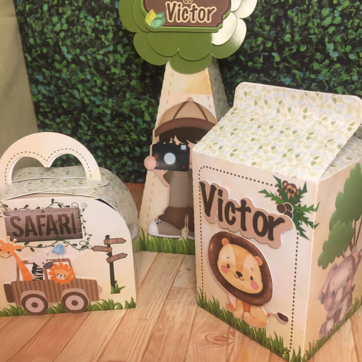 Kit Safari Classico  Alessa para Imprimir